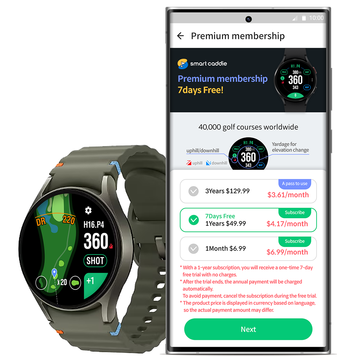 Golf Edition Smart Caddie Uk Robera Pro: The Global Premiere Of Al